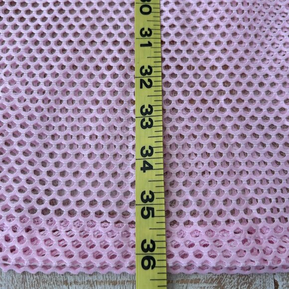 Sexycherry Pink Mesh Sleeveless Beach Cover-up Dress w/Bows Medium NWT - Picture 3 of 8